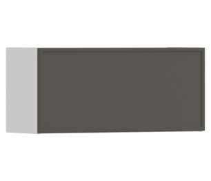 Квадро шкаф навесной 1 дв 80х92 см