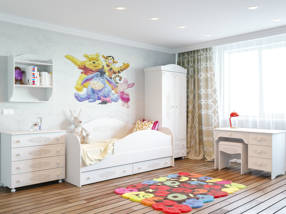 Шкафы распашные, Шкаф для одежды Ассоль АС-2