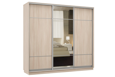 Шкаф-купе Премьер Лайт 62 (08;11;08) трехдверный