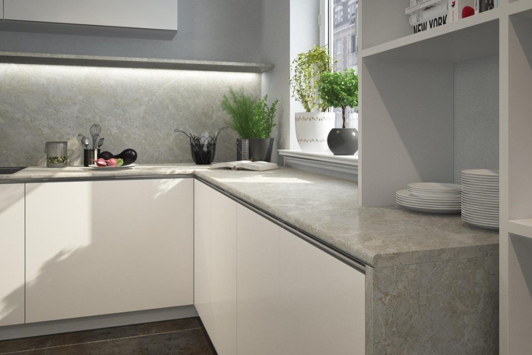 Столешницы, Столешница (997 Br) Опал Светлый 26мм/3.05м