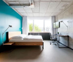 Кровать в стиле лофт Ардено 0.9