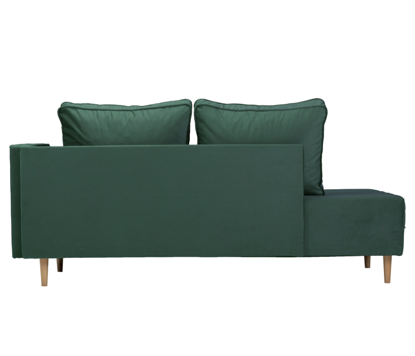 Дизайнерские диваны для гостиной, Диван - кушетка Блюз, велюр