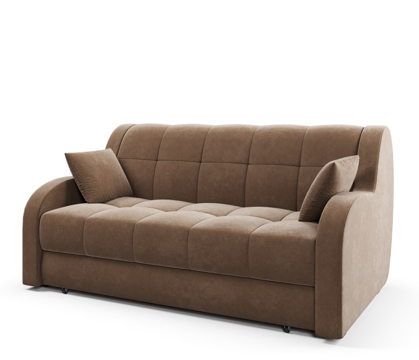 Дизайнерские диваны для гостиной, Диван-кровать Барон аккордеон, велюр