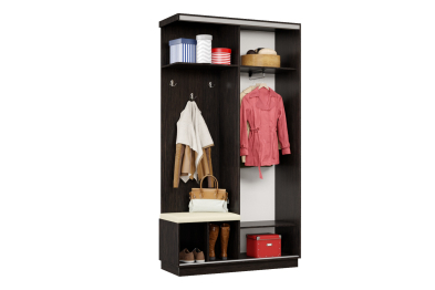 Прихожая Премьер 03 Лайт Мини 08 Левая Мягкая