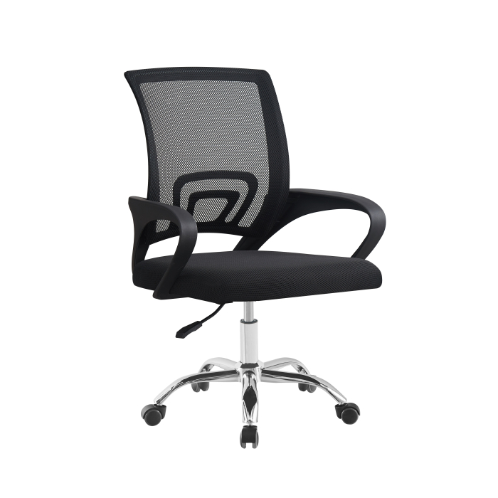 Для офиса и дома, Кресло компьютерное DC453 крестовина ХРОМ