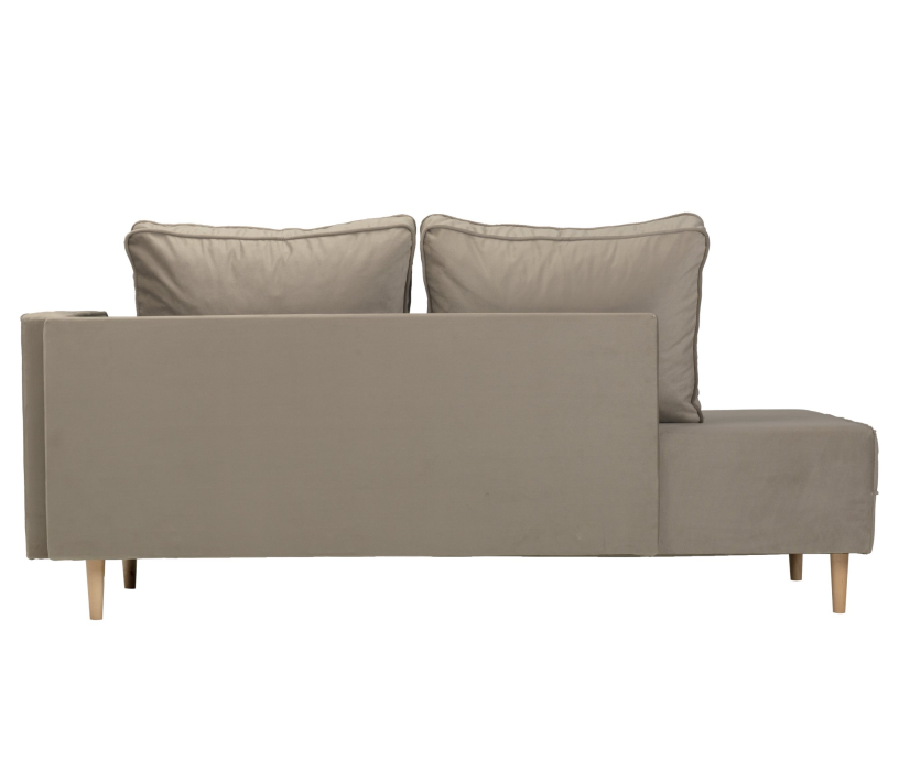 Дизайнерские диваны для гостиной, Диван - кушетка Блюз, велюр