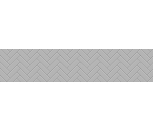 Панель CPL "Метро керамик" серая 3050*610*6