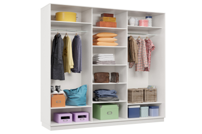 Шкаф-купе Премьер Лайт 56 (11;11;11) трехдверный