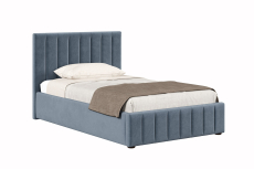 Мягкая кровать, Кровать Верона 1200 с подъёмным механизмом, велюр