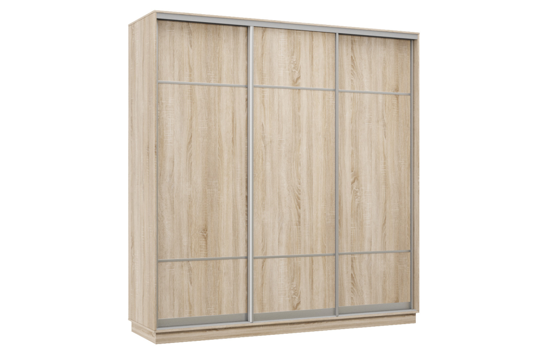 Шкафы-купе 3-х дверные, Шкаф-купе Премьер Лайт 30 (08;08;08) трехдверный