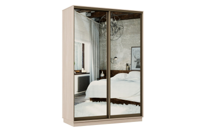 Шкаф-купе Премьер 03 ясень шимо светлый