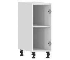 Корпус, Шкаф-Стол торцевой глубокий Регина РСТУГ-30 Белый