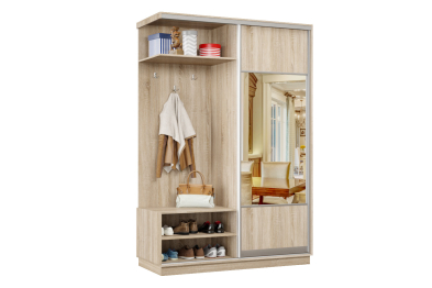 Прихожая Премьер 02 Лайт 05 Левая Мини