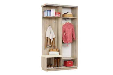 Прихожая Премьер 03 Лайт 05 Левая Мягкая