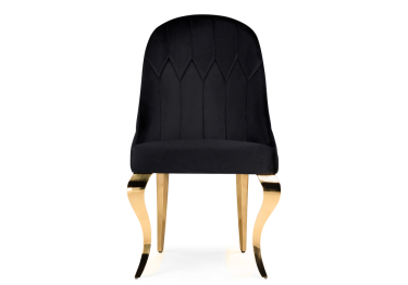 Стул Gustav black/gold 