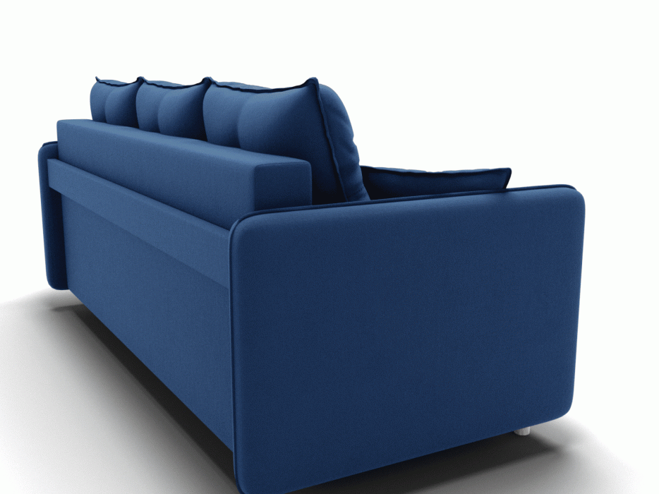 Диваны еврокнижки, Прямой диван Лотос,НПБ,еврокнижка,велюр