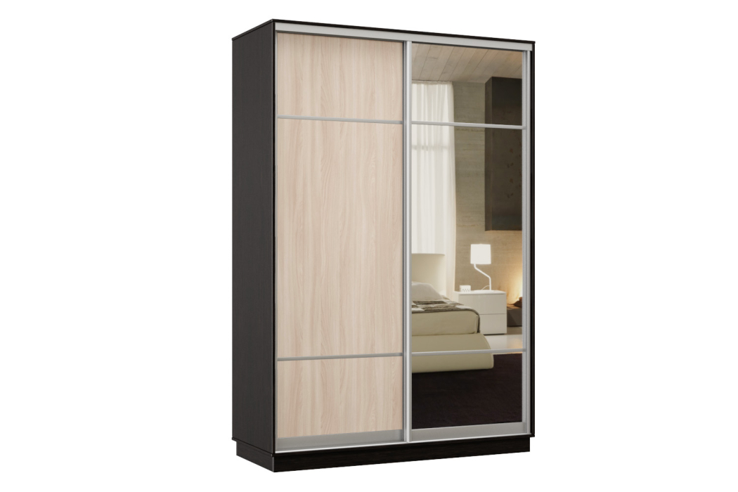 Шкафы-купе, Шкаф-купе Премьер Лайт 03 (08;11) двухдверный