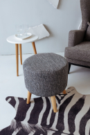 Пуф в прихожую, Пуф Лаки, рогожка