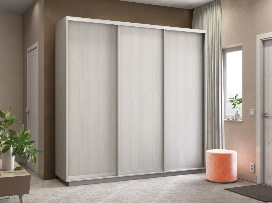 Шкафы-купе, Шкаф-купе Экспресс Элемент трио 2200 x 2400 x 600