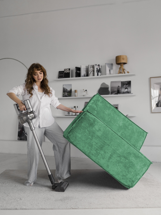 Кресло для отдыха, Бескаркасное кресло Клайд,плюше