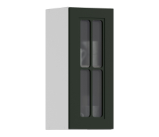 MODERN, MODERN шкаф навесной со стеклом 1 дв 30х72 см