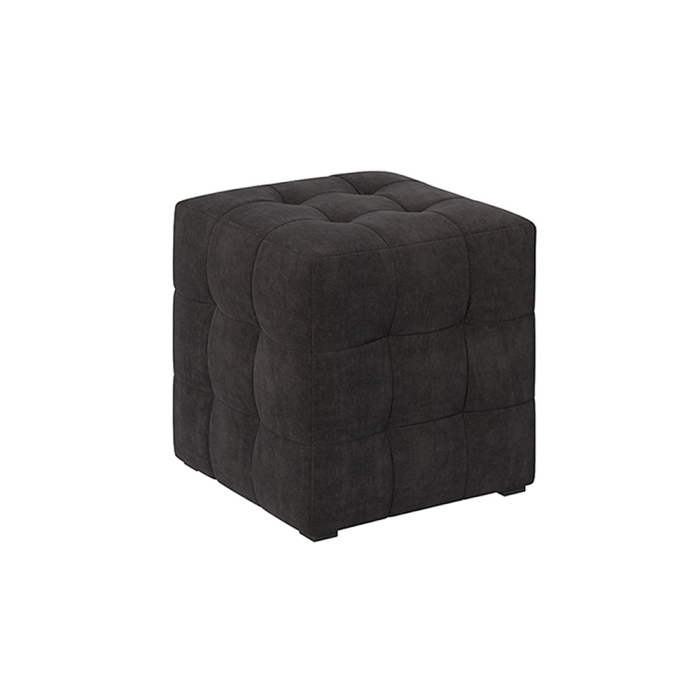 Пуфы, Пуф тип 1, велюр, графит