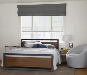 Кровать в стиле лофт Брайтон 0.9