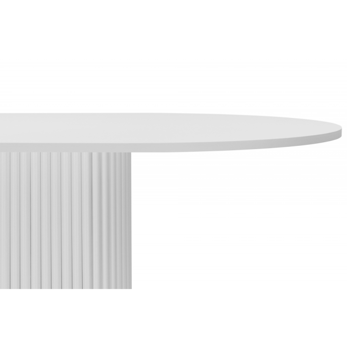 Обеденные столы, Стол Барон О 200 х 90 (белые ноги)