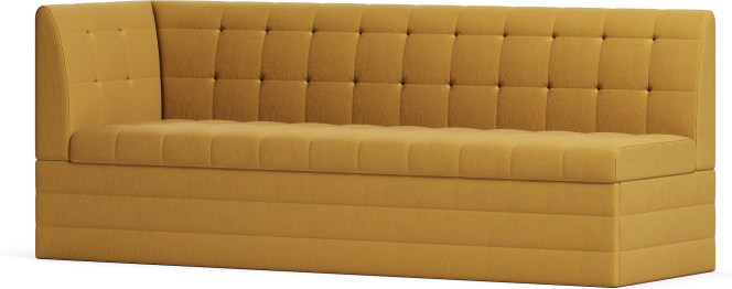 Кухонный диван дельфин Дилла, велюр