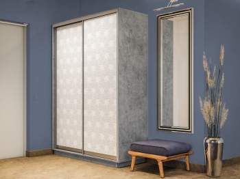 Шкаф-купе Экспресс 3-х дверный Фотопечать Калейдоскоп Стекла 240х45х240