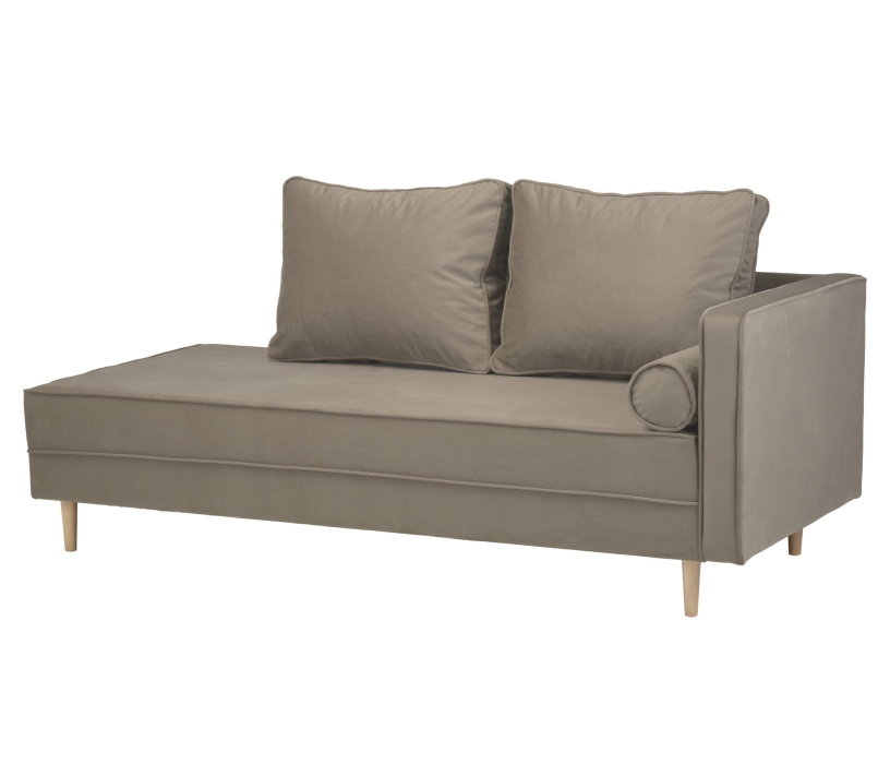 Дизайнерские диваны для гостиной, Диван - кушетка Блюз, велюр