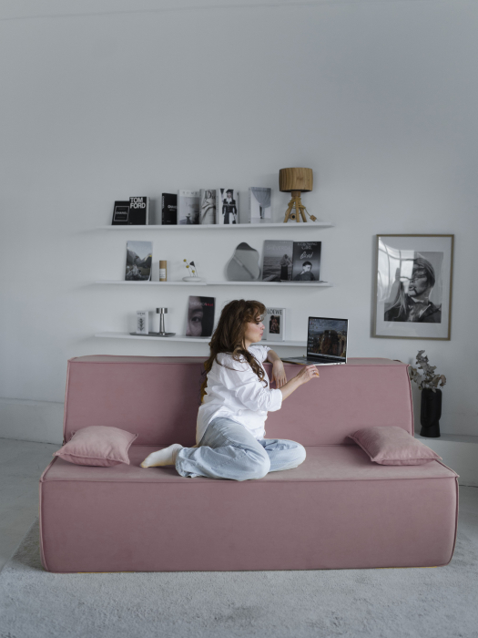 Бескаркасные диваны, Диван бескаркасный Клайд, велюр