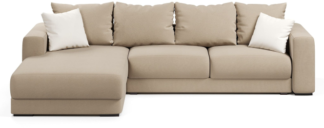 Диван-кровать угловой еврокнижка Ланкастер,велюр