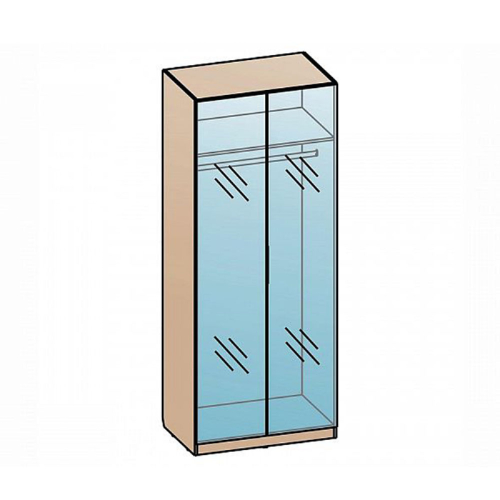 Для одежды, Шкаф Лежер ШК-3118, бодега белая