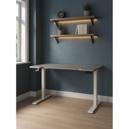 Компьютерный стол Маркос с механизмом подъема 140х80, белый