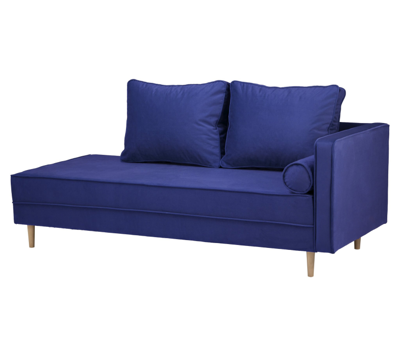 Дизайнерские диваны для гостиной, Диван - кушетка Блюз, велюр