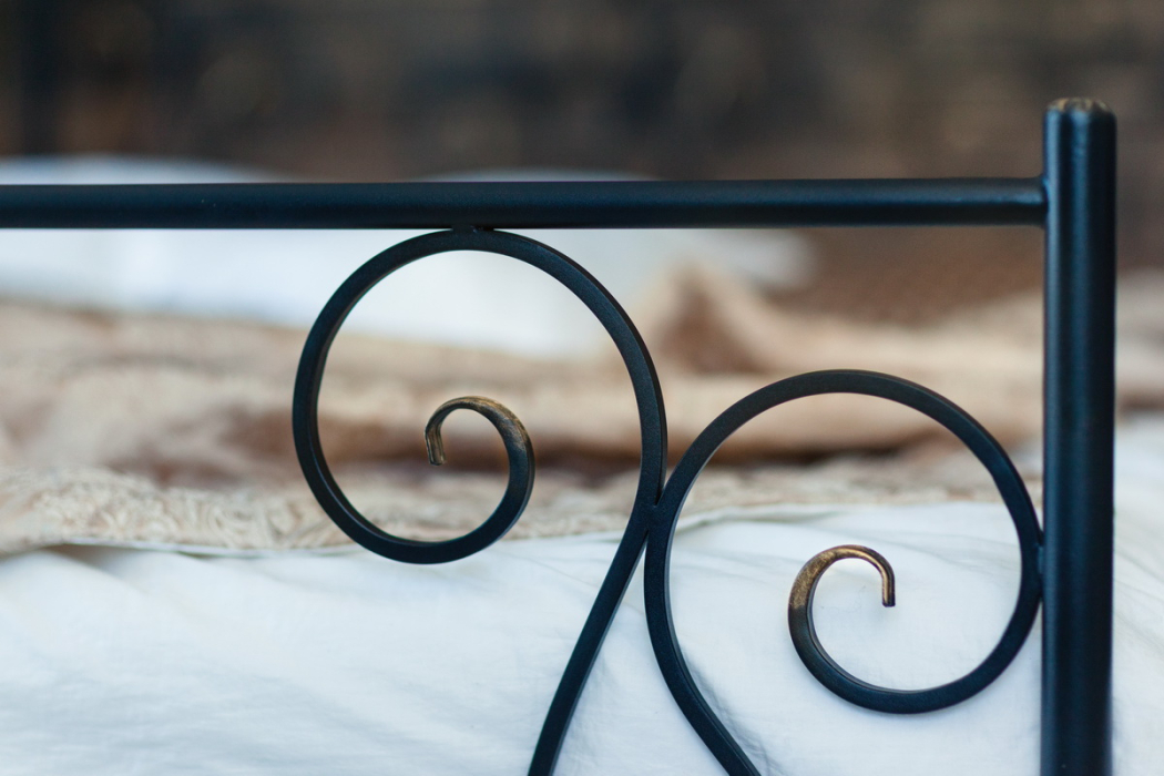 Кованые кровати, Кованая кровать Лацио 1.6 с двумя спинками