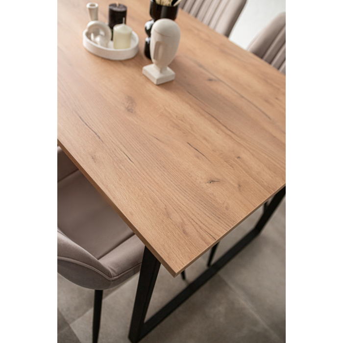 Обеденные столы, Деревянный стол Лиман 117 (157) x 77