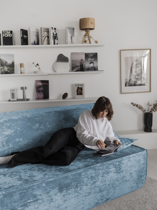 Бескаркасные диваны, Диван бескаркасный Клайд, плюш