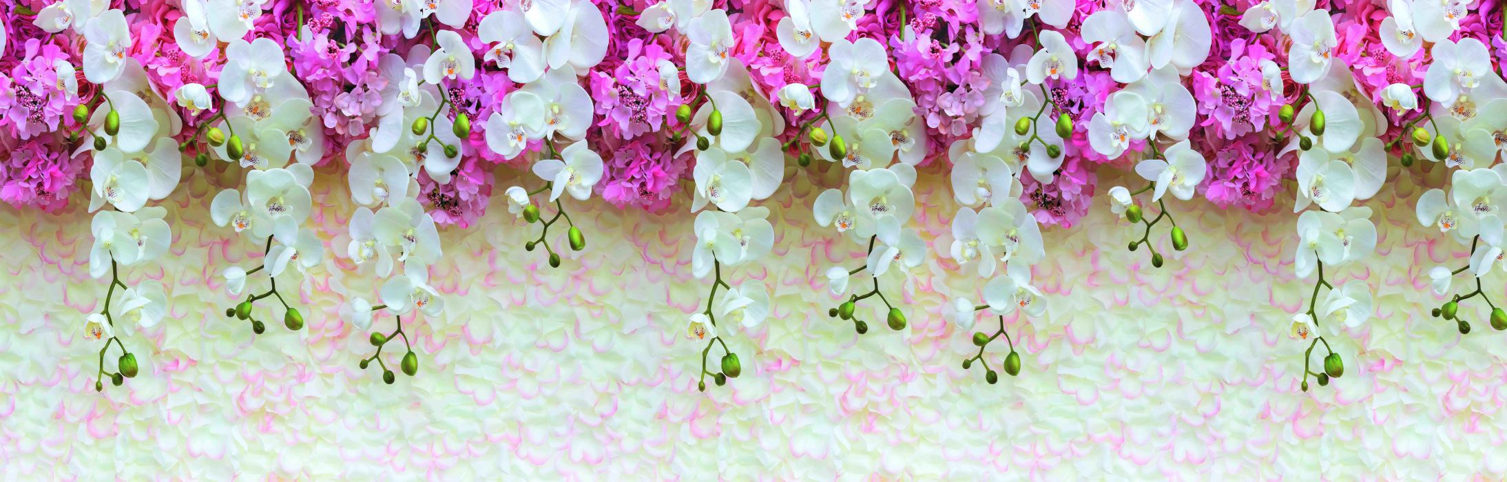 Стеновые панели из АБС-пластика, Кухонный фартук Нежность 3000x600x1.5 мм глянец