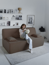 Диван бескаркасный Клайд, велюр