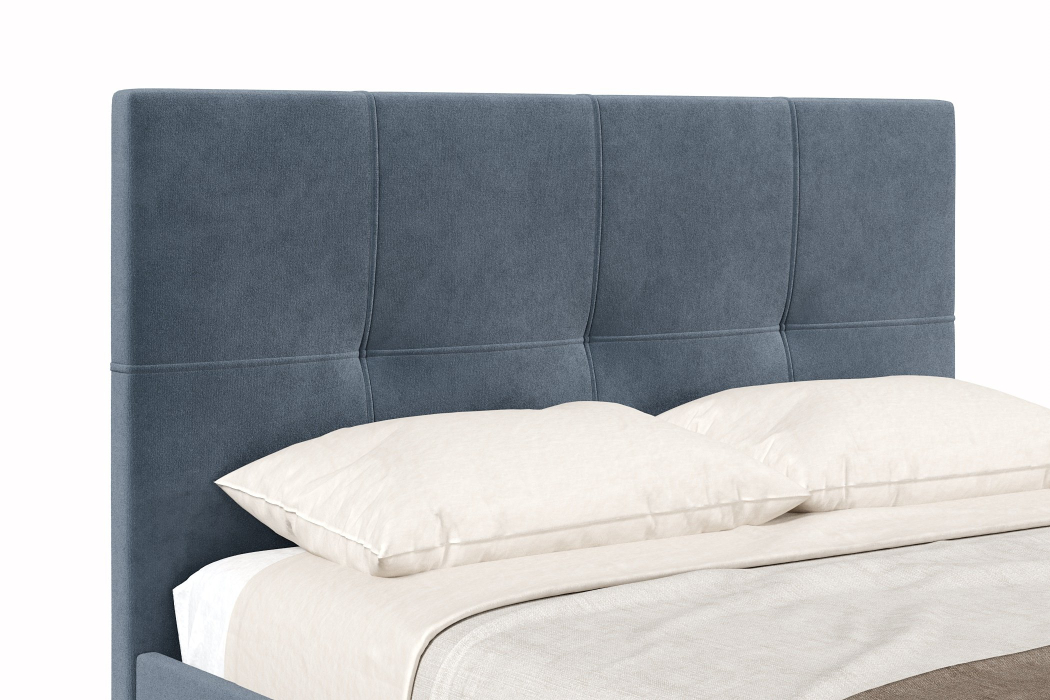 Мягкая кровать, Кровать Марсель 1600, велюр