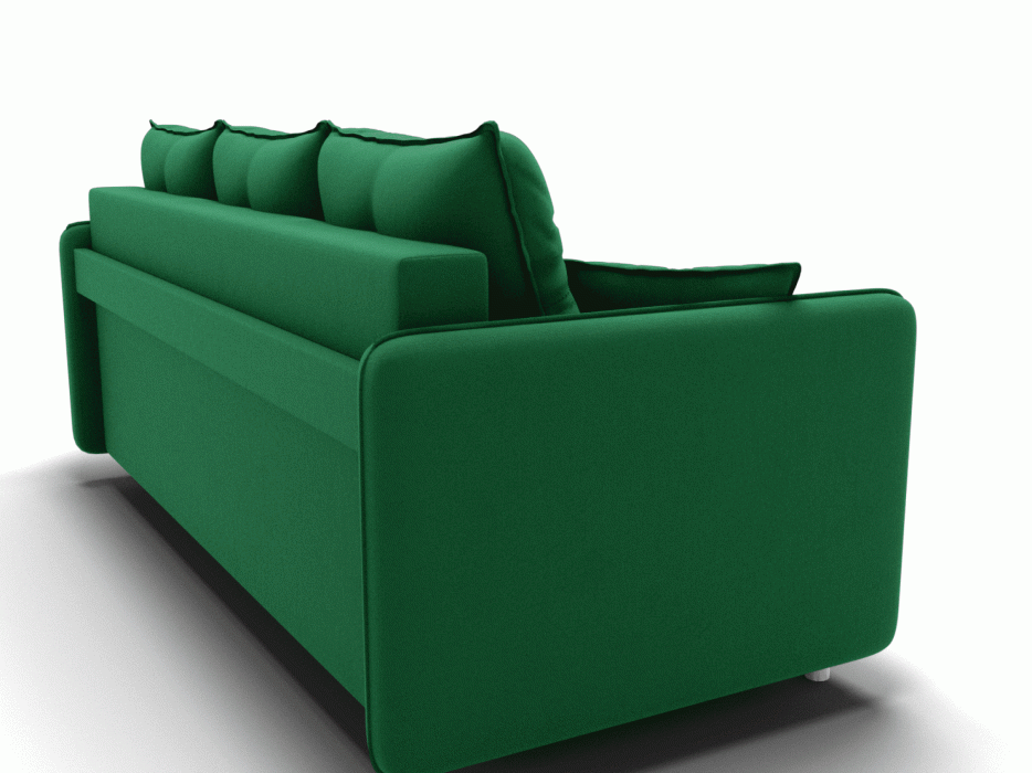 Диваны еврокнижки, Прямой диван Лотос,НПБ,еврокнижка,велюр