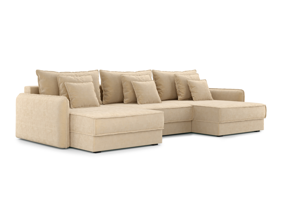 Диваны угловые в гостиную, Диван П-образный Кросби М102