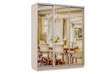 Шкафы-купе 3-х дверные, Шкаф-купе Премьер Лайт 22 (11;11;11) трехдверный