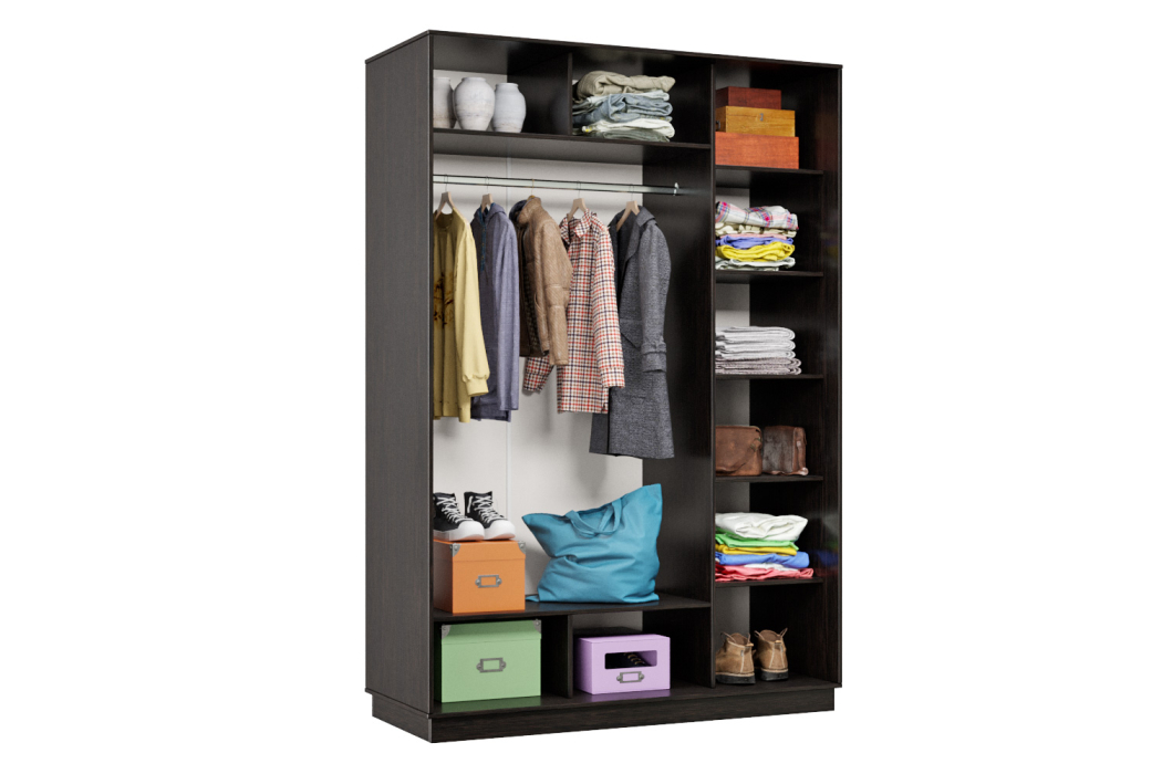 Шкафы-купе, Шкаф-купе Премьер Лайт 10 (02;02) двухдверный