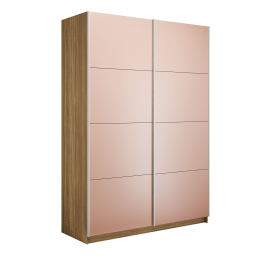 Шкаф-купе Прайм 2-х дверный Стекла пудра/Доводчики 120х57х230