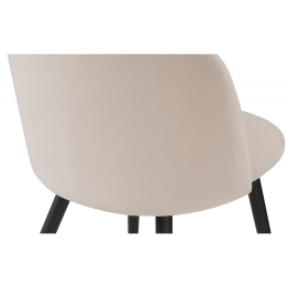 Стул Gabi black/gold