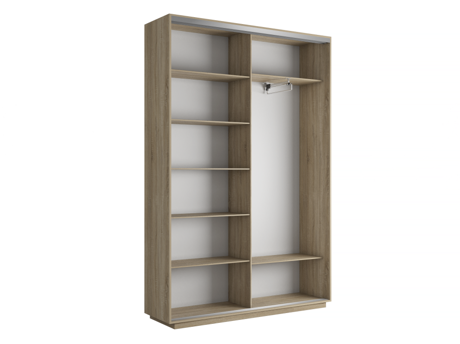 Шкафы-купе 2-х дверные, Шкаф-купе Экспресс Экспенс дуо 2200 x 1600 x 450