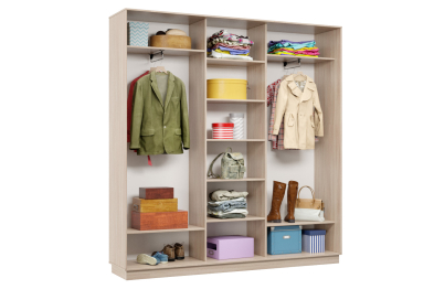 Шкаф-купе Премьер Лайт 43 (01;01;01) трехдверный